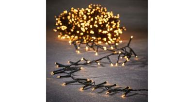 Luca Lighting LED kerstverlichting Snake Light 1000 lampjes 20m, warm wit