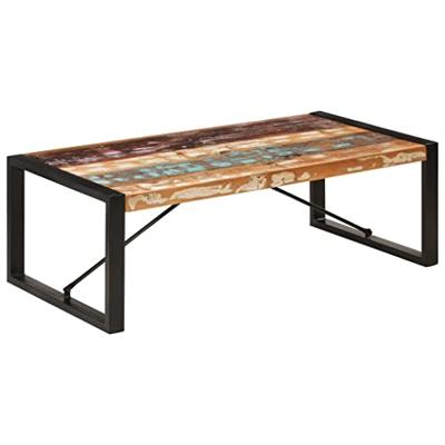 VidaXL Salontafel 120x60x40 cm massief gerecycled hout