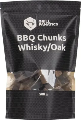 Grill Fanatics rookhout chunks - Whiskey/Oak