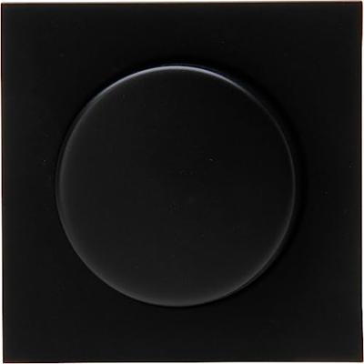 KOPP - Afdekplaat/Centraalplaat - Athenis HK07 - Dimmer - Mat Zwart