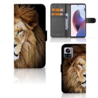 Motorola Edge 30 Ultra | Telefoonhoesje | Met pasjeshouder | Leeuw - thumbnail