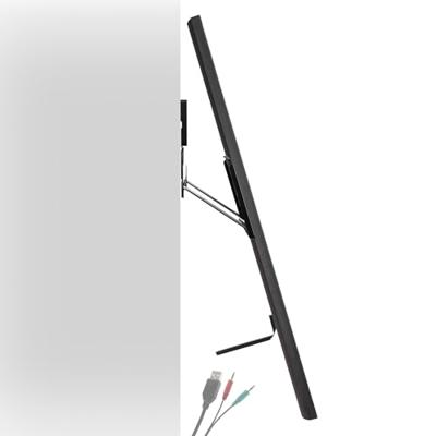 Maclean ultraplatte muurbeugel voor TV, 37-80", max VESA 600x400, MC-481