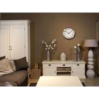 NeXtime klok 2519 arabic, ø25 cm, wall, white - thumbnail