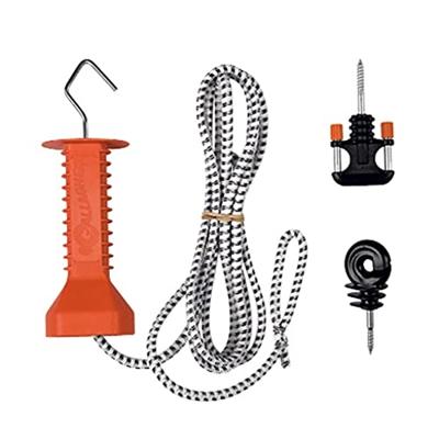Gallagher Doorgangsset elastisch cord wit 3/6m - 016412 016412 Gallagher Doorgangsset elastisch cord wit 3/6m - 016412 016412