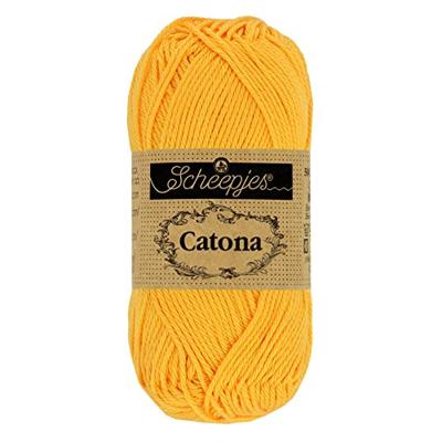Scheepjes Catona - 10g - 208 Yellow Gold