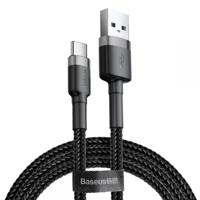 Baseus CATKLF-BG1 mobiele telefoonkabel Zwart 1 m USB A USB C - thumbnail