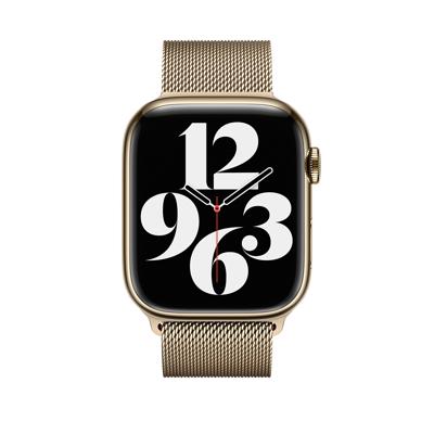 Apple Milanese Loop Band Apple Watch M/L 42mm / 44mm / 45mm / 49mm Gold (2nd gen)