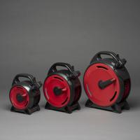 Konstsmide 3843-800 Lichtketting Buiten Energielabel: E (A - G) werkt op het lichtnet Aantal lampen 300 LED Barnsteen Verlichte lengte: 6.58 m Haspel - thumbnail