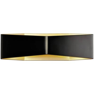 SLV WandlampCariso WL-4 zwart met goud - 151740