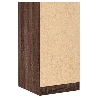 Apothekerskast 40x41x77,5 cm bewerkt hout bruin eikenkleurig - thumbnail