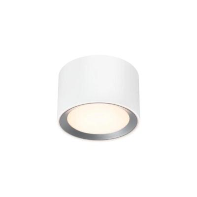 Kleine witte plafondlamp met ingebouwde LED lichtbron en Moodmaker Nordlux &apos;Landon 8&apos;