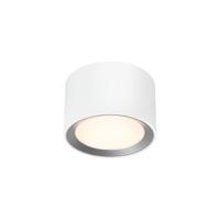 Kleine witte plafondlamp met ingebouwde LED lichtbron en Moodmaker Nordlux &apos;Landon 8&apos; - thumbnail