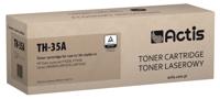 Actis Toner cartridge TH-35A (vervanging HP 35A CB435A, Canon CRG-712; Standaard; 1500 pagina's; zwart) - thumbnail