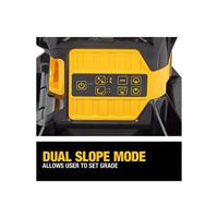 DeWALT DCE074D1R Volautomatische roterende laser rood 18V XR 2.0Ah in TSTAK - thumbnail