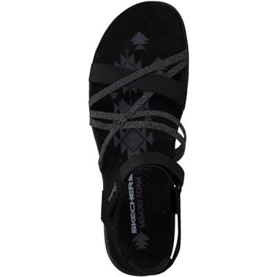 Skechers Reggae Slim - Meadow Grazer 163193/BLK Zwart-36 maat 36 - thumbnail