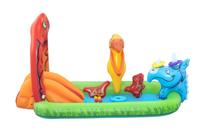 Bestway Opblaasbare Zwembad Speelpark Dinosaurussen 241x140x137 cm +3-6 Jaar 53160 - thumbnail