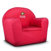 Kinderfauteuil met naam bedrukken - Roze - thumbnail