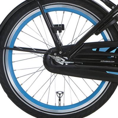 Alpina achterwiel 22 remnaaf j19sg sea green zink spk
