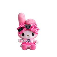 Sanrio Plush Figure My Melody Pink Black Party Anniversary Edition M 17 cm - thumbnail