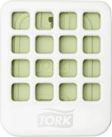 Tork Dispenser luchtverfrisser disc wit 9 x 7 x 2 cm, 4 stuks à doos (562500) - thumbnail