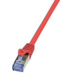 LogiLink CQ3084S RJ45 Netwerkkabel, patchkabel CAT 6A S/FTP 7.50 m Rood Vlambestendig, Snagless 1 stuk(s) LogiLink CQ3084S RJ45 Netwerkkabel, patchkabel CAT 6A S/FTP 7.50 m Rood Vlambestendig, Snagless 1 stuk(s)