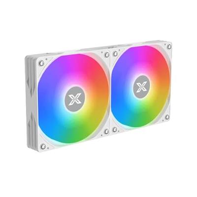 Xigmatek FENIX 240 ARCTIC AIO ARGB CPU vloeibare koeler - LGA 1700/1200/115X en AM5/AM4 beugels, aluminium radiator met hoge dichtheid, MINI ARGB-controller en buisclips inbegrepen