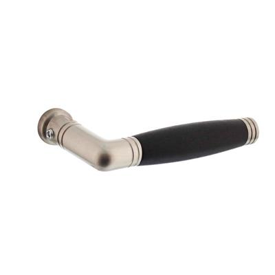 Gatdeel Ton 222 nikkel mat /ebbenhout