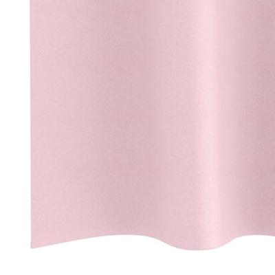 VidaXL Zwart-out gordijnen met ringen 2 pcs babyroze 245 x 140 cm