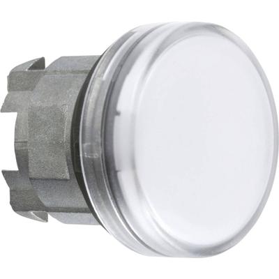 Schneider Electric ZB4BV01S ZB4BV01S Geribbelde lens (Ø) 22 mm Wit, Chroom 1 stuk(s)