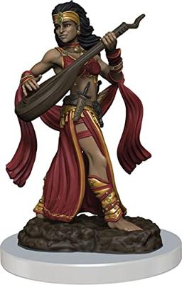 Pathfinder Battles: Female Human Bard Premium Painted Figure Pathfinder Battles: Female Human Bard Premium Painted Figure