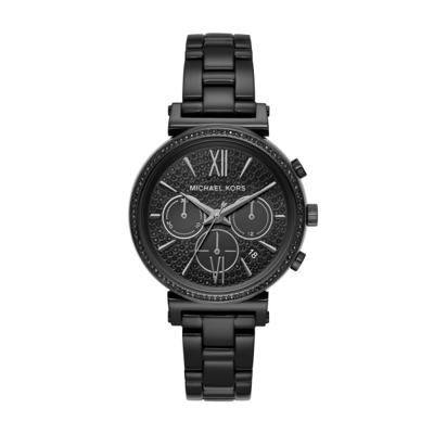 Horlogeband Marc by Marc Jacobs MJ3455 Staal Zwart 10mm Horlogeband Marc by Marc Jacobs MJ3455 Staal Zwart 10mm