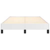 Bedframe zonder matras 120x190 cm kunstleer wit - thumbnail