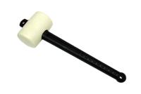 Melkmeisje Rubber tegelhamer, wit, vlekvrij 60mm. - MM781060 - thumbnail