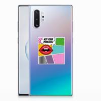 Samsung Galaxy Note 10 Plus | Sillicone Back Cover | Popart Princess - thumbnail