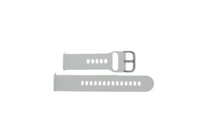 Horlogeband Smartwatch Lotus 50000/1 / BC10927 Rubber Wit 20mm