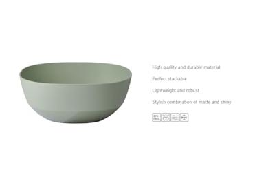 Mepal serveerschaal silueta 3000 ml nordic sage - thumbnail