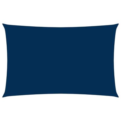 Schaduwdoek rechthoekig 3x6 m oxford stof blauw