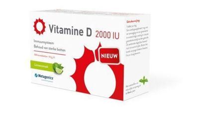 Metagenics Vitamine D 2000IU 168 Tabletten