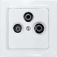 Eltako TV55E/3-am TV/RF/SAT-afdekking Schroefbevestiging - thumbnail