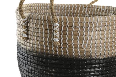 Mandenset DKD Home Decor Natuurlijk Grijs Zeegras (41 x 25 x 42 cm) (2 Onderdelen) Mandenset DKD Home Decor Natuurlijk Grijs Zeegras (41 x 25 x 42 cm) (2 Onderdelen)