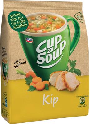 Cup-a-Soup vending, kip, 140 ml, zak van 40 porties