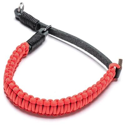 Leica 18892 Handriem van paracord gemaakt door COOPH zwart/rood