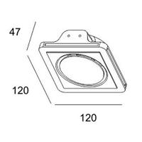 Deko Light 563004 Lucia, 2,5 W, 2800 K, Weiß LED-inbouwlamp LED LED vast ingebouwd 2.5 W Wit - thumbnail