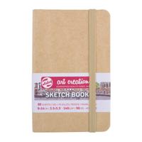 Schetsboek talens art creation 90x140mm kraft - thumbnail