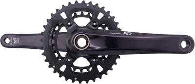 SHIMANO crankstel "deore xt fc-m8100" crankset shim.xt fcm8100 26/36t.175mm ht2 12sp bl.