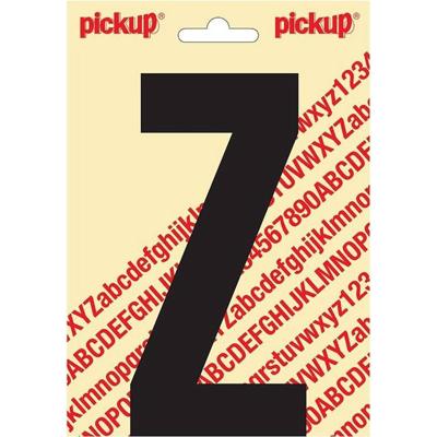 Plakletter Nobel Sticker letter Z zwart Pickup - Pickup