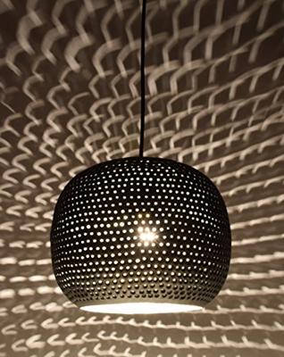 Urban Interiors hanglamp 'Spike Bol Zink' Ø27cm Urban Interiors hanglamp 'Spike Bol Zink' Ø27cm