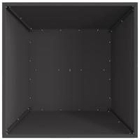 Vuurkorf Zwart 60 x 60 x 30 cm Koudgewalst staal - thumbnail