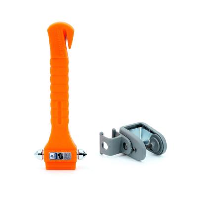 Lifehammer met gordelsnijder in solide wandhouder - Lifehammer met gordelsnijder Lifehammer met gordelsnijder in solide wandhouder - Lifehammer met gordelsnijder