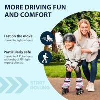 Hudora inline skeelers basic mint, maat 30-33 - thumbnail